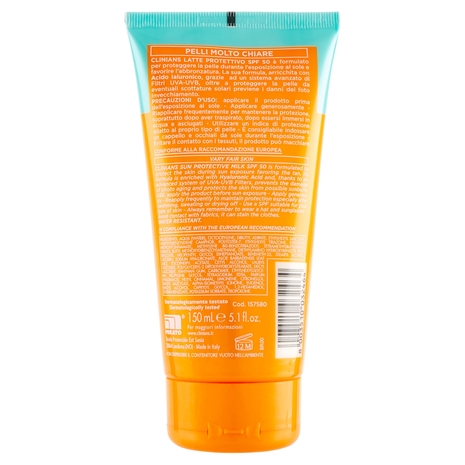 Clinians Bellezza Solare Latte Protettivo Anti Age SPF 50 Alta UVA + UVB 150 mL